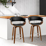 2x Bar Stools Padded mid centaury