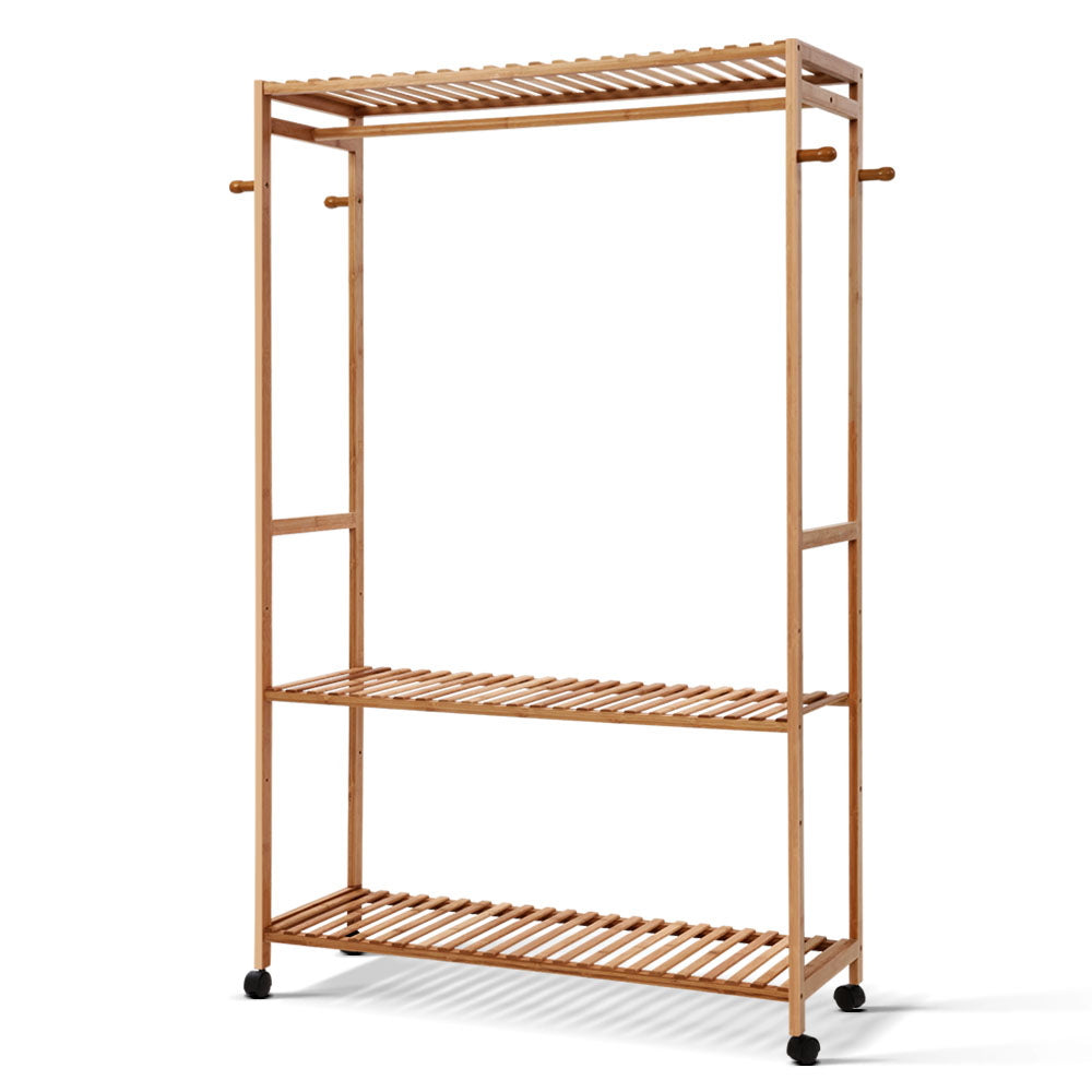 Bamboo Clothes Rack