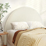 GREI White Double Bed Head
