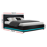 LUMI Queen Gas Lift Bed Frame