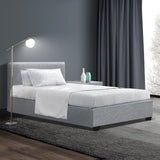 Fabric NEO King Single Bed Frame