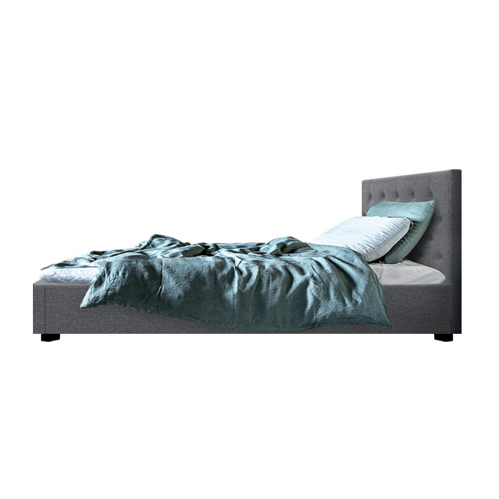 Vila King Single Bed Frame with hidden storage