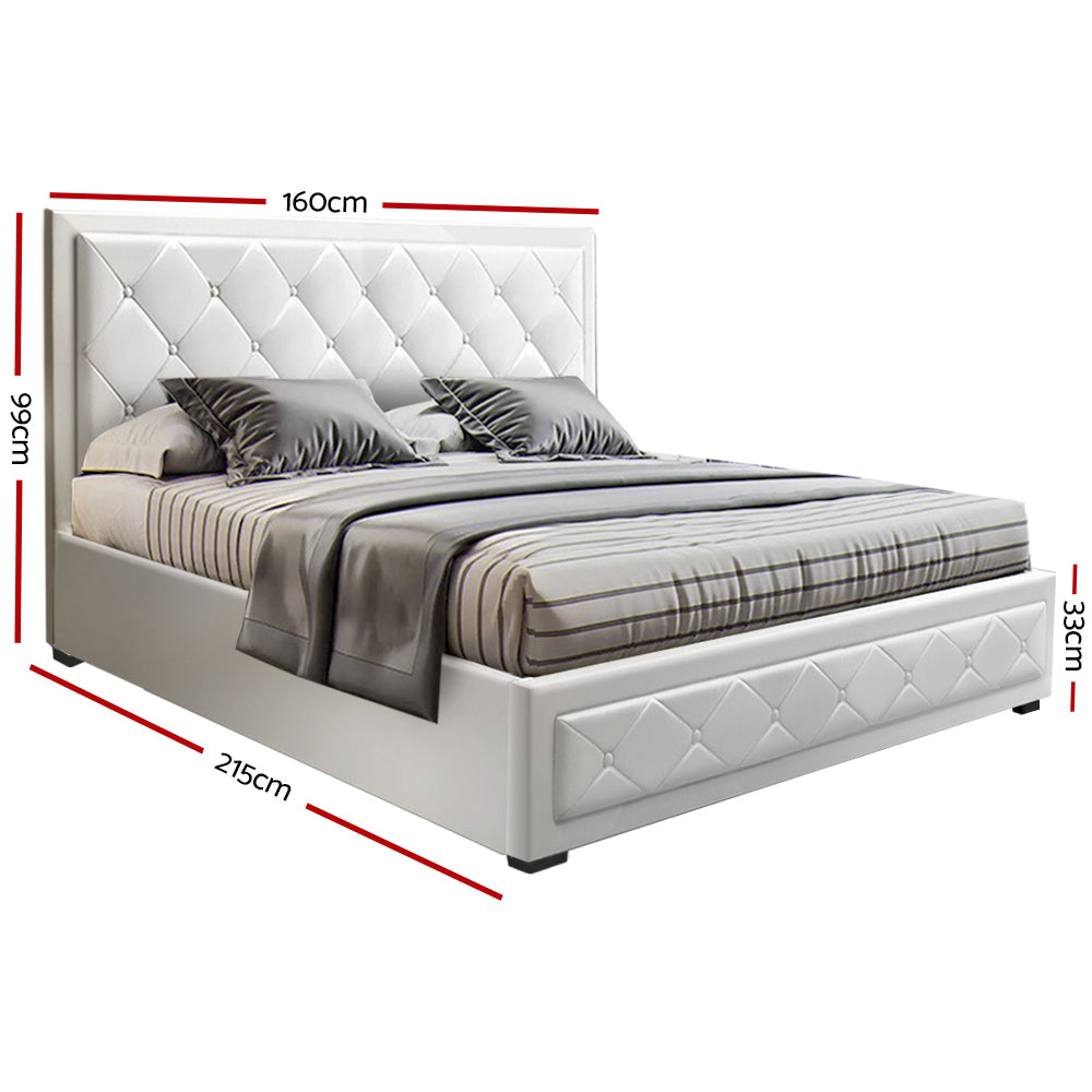 Tiyo Queen Gas Lift Bed Frame