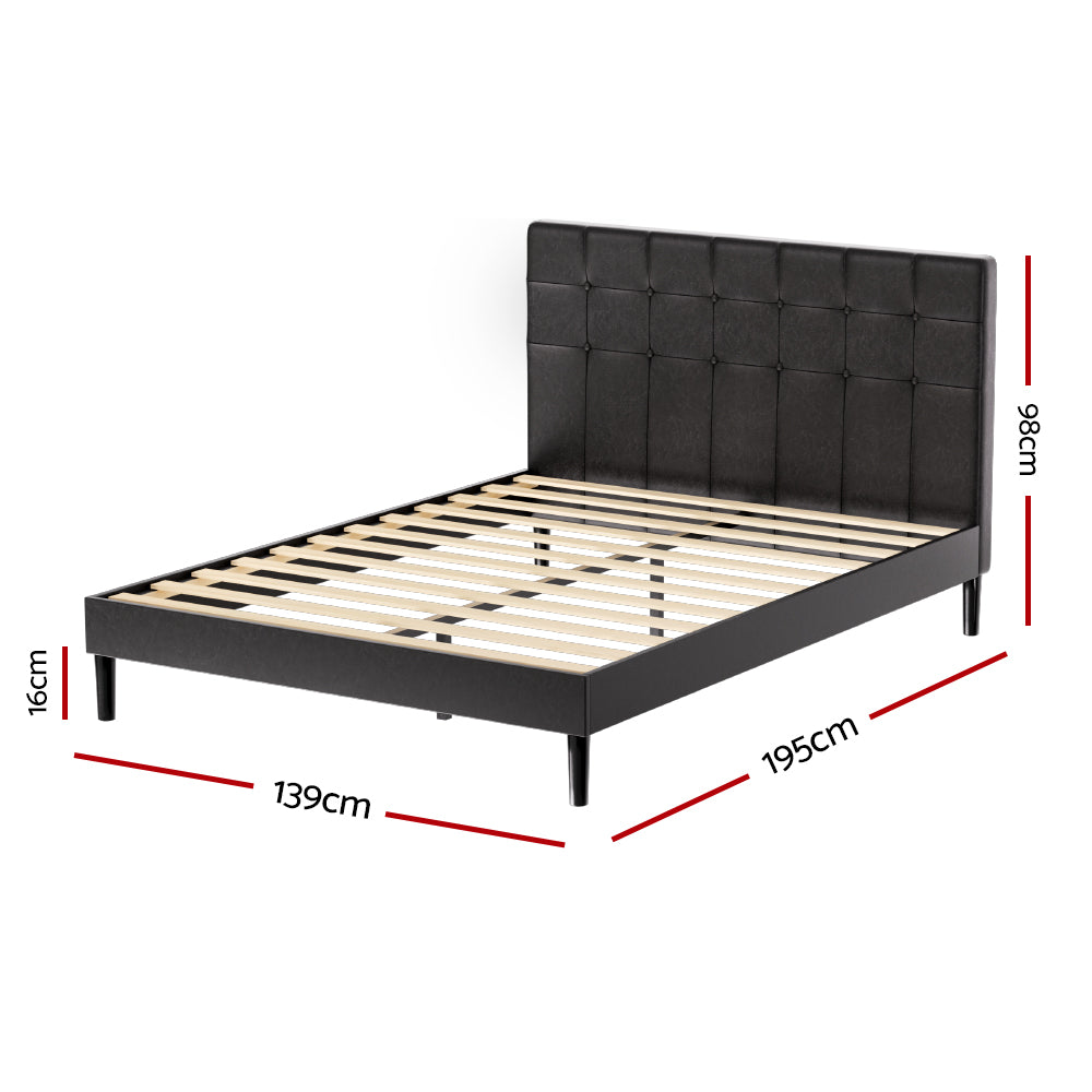 Bed Frame Double Size RAVI Bed Frame