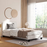 NEO White King Single Bed Frame