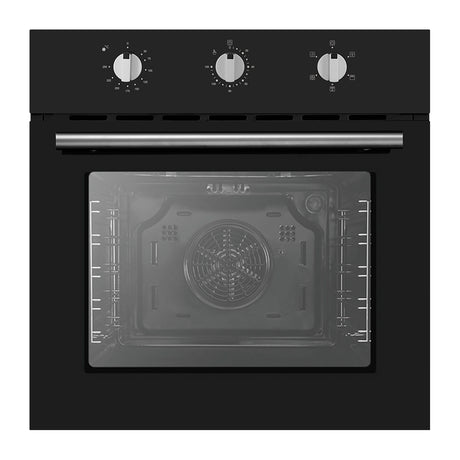 Devanti 60cm Electric Built In Wall Oven Stainless Steel