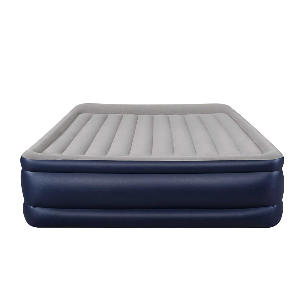 Bestway Air Mattress King Inflatable Bed 56cm Airbed Blue