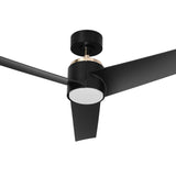 Devanti 52'' Ceiling Fan DC Motor w/Light w/Remote - Black