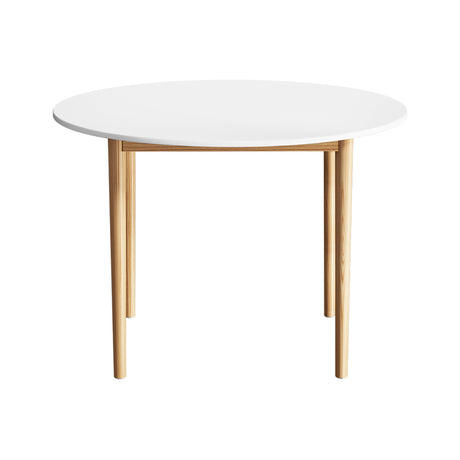 Demi Dining Table 108cm Round Top with Pine Legs