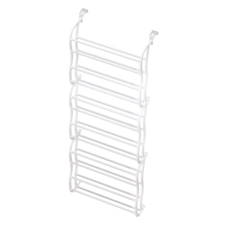 White Behind Door Hanging Shoe Rack