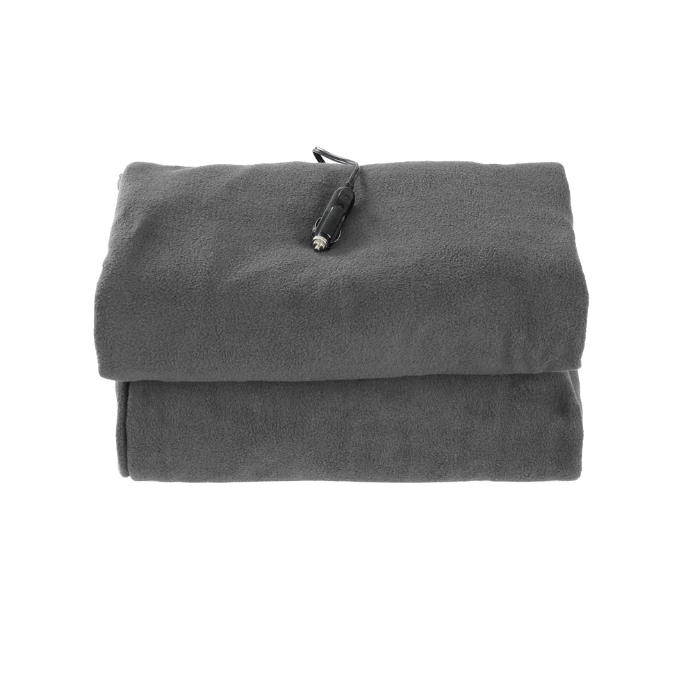 Giselle Electric Heated Blanket Car Throw Grey