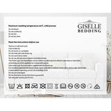 Giselle Bedding Electric Throw Flannel Snuggle Blanket Washable Heated Grey and White Checkered