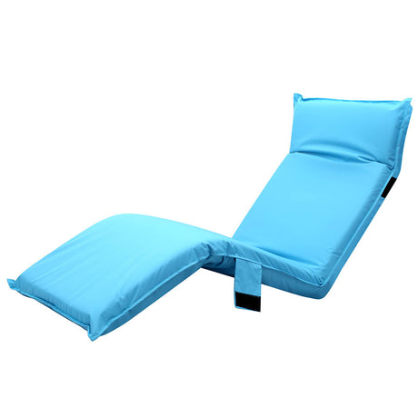 Lounge Sofa Bed Outdoor Blue