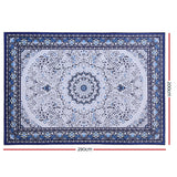 Floor Rug Short Pile Flannel Fabric 200cm x 290cm