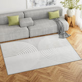 Floor Rug 160x230cm - Luxurious Faux Rabbit Fur