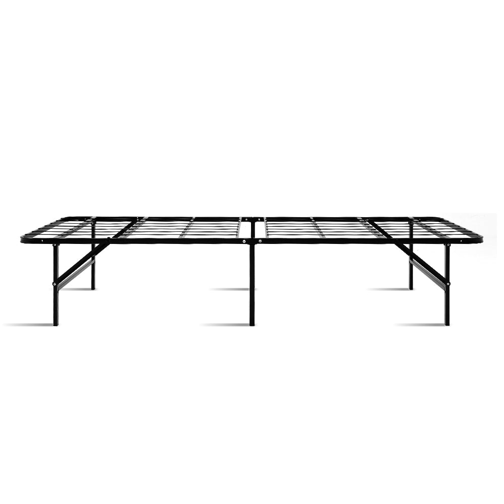 Duoclev Folding Bed Frame Metal Base - Single