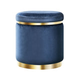 Navy Foot Stool