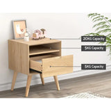 GORR Pine Bedside Table