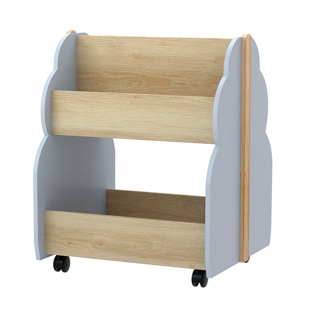 Keezi Kids Toy Box Bookshelf Storage Bookcase Organiser Display Shelf