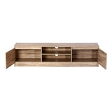 TV Cabinet Entertainment Unit 160cm Pine Charles