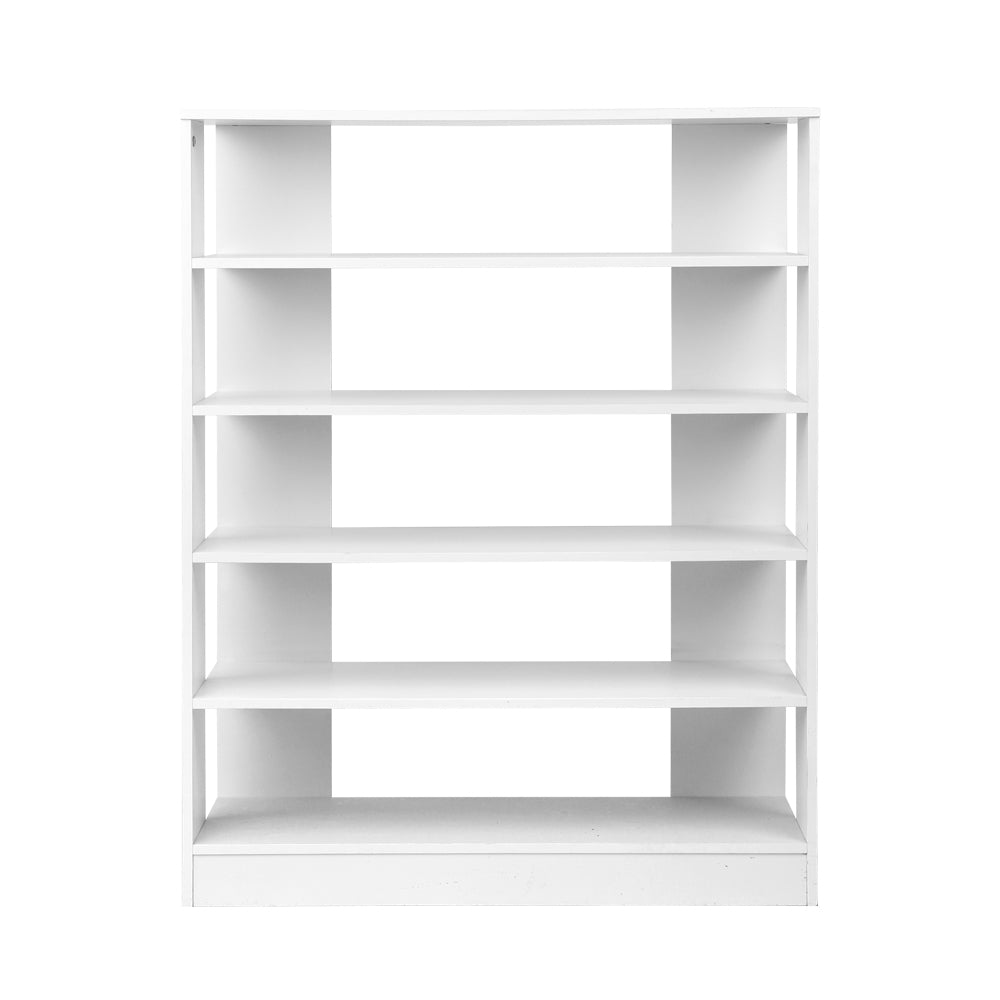 White 6-Tier Shoe Rack