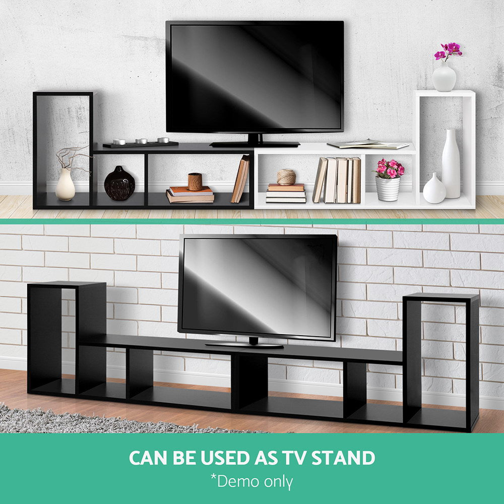 L Shaped Shelf - Black Hall Table