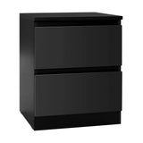 Pepe Black Bedside Table