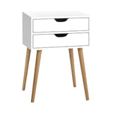 Bodie White Bedside Table