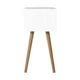 Bodie White Bedside Table