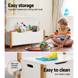 Keezi Kids Toy Box Chest Storage - Children Organiser Bench