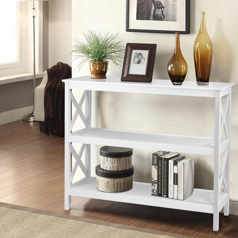 Console White Hall Table