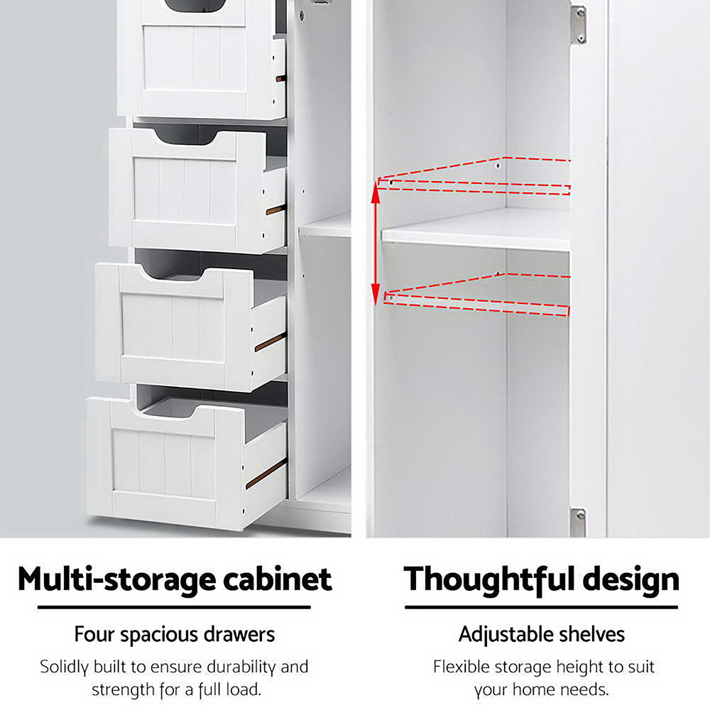 Bathroom Storage Cabinet White