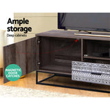 TV Cabinet Entertainment Unit 180cm Industrial