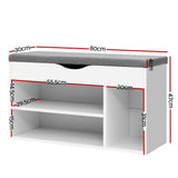 Shoe Cabinet Bench - 9 Pairs