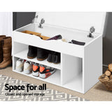 Shoe Cabinet Bench - 9 Pairs