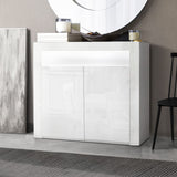 White LED Sideboard