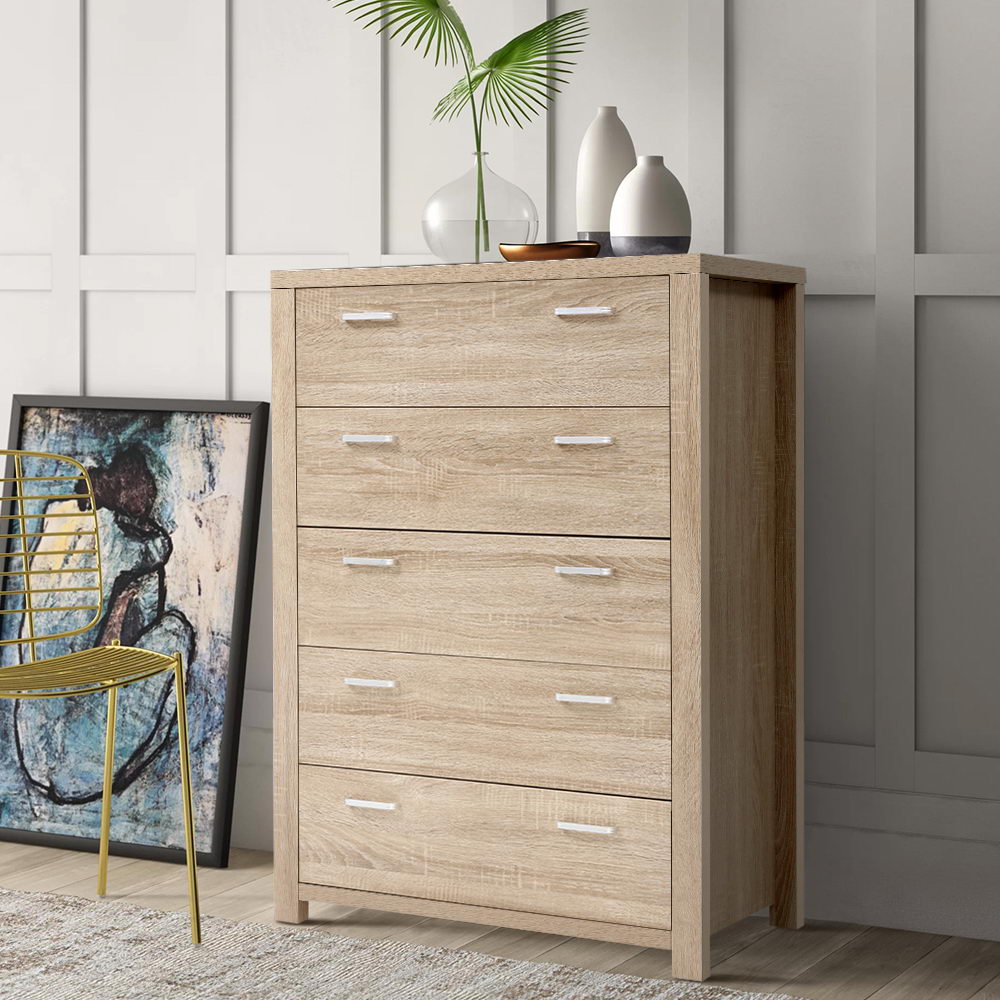 Oak Chest of Drawers