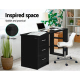 Black Office Desk