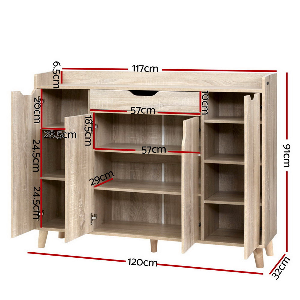 Shoe Cabinet - 26 pairs