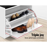 Shoe Storage Bench - 15 Pairs