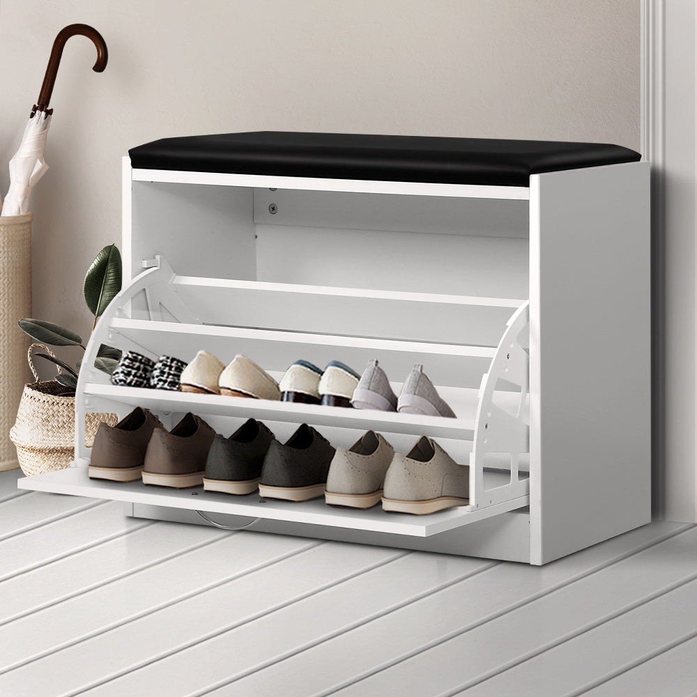 Shoe Storage Bench - 15 Pairs