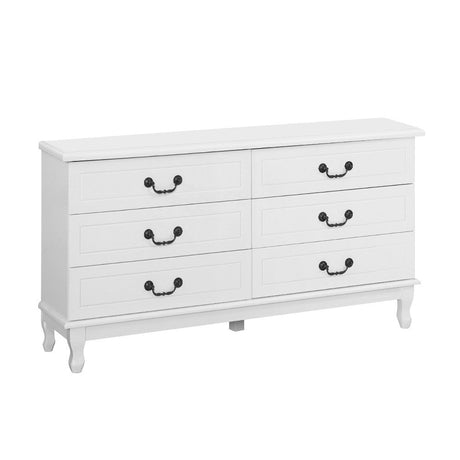 KUBI Lowboy chest of drawers White