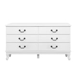 KUBI Lowboy chest of drawers White