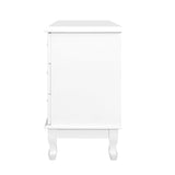 KUBI Lowboy chest of drawers White