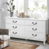 KUBI Lowboy chest of drawers White