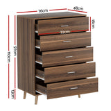 Wooden Chest of Drawers