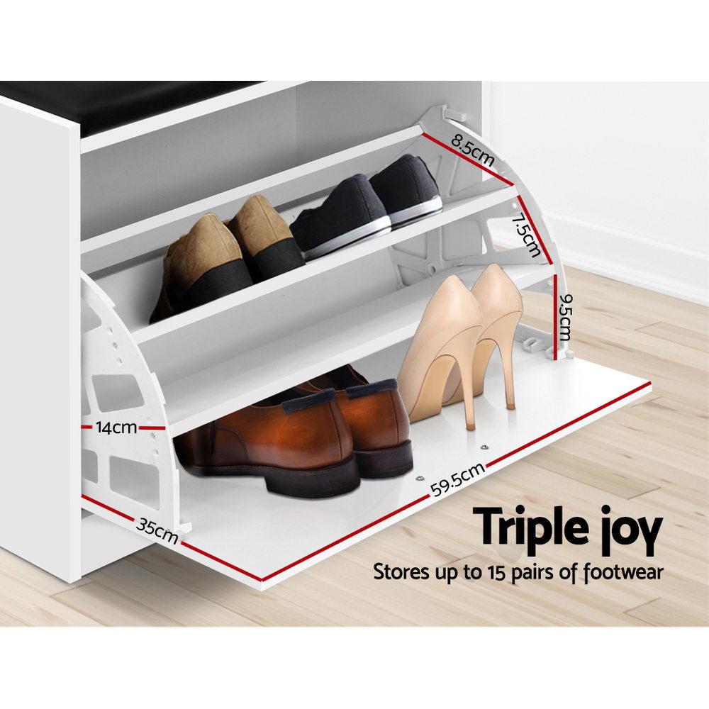 2-in-1 Shoe Storage & Bench