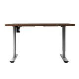 Standing Desk Motorised Rustic Brown & Grey