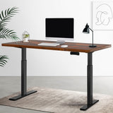 Standing Desk Motorised 140CM Rustic Brown