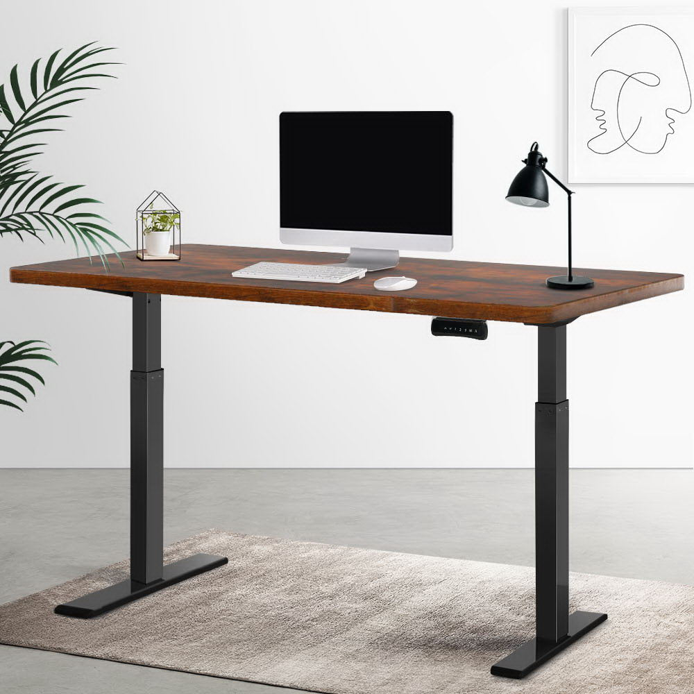 Standing Desk Motorised 120CM Walnut